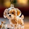 Dog Hair Storage Box Keyring Puppy Hair Memorial Keepsake Capsule Pet's Dog Fur Container Transparent Capsule Keychain Souvenirs