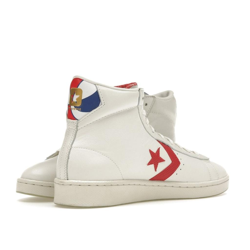 Converse Pro Leather High Birth of Flight Unisex Sneakers White Vintage-White University-Red 170240C