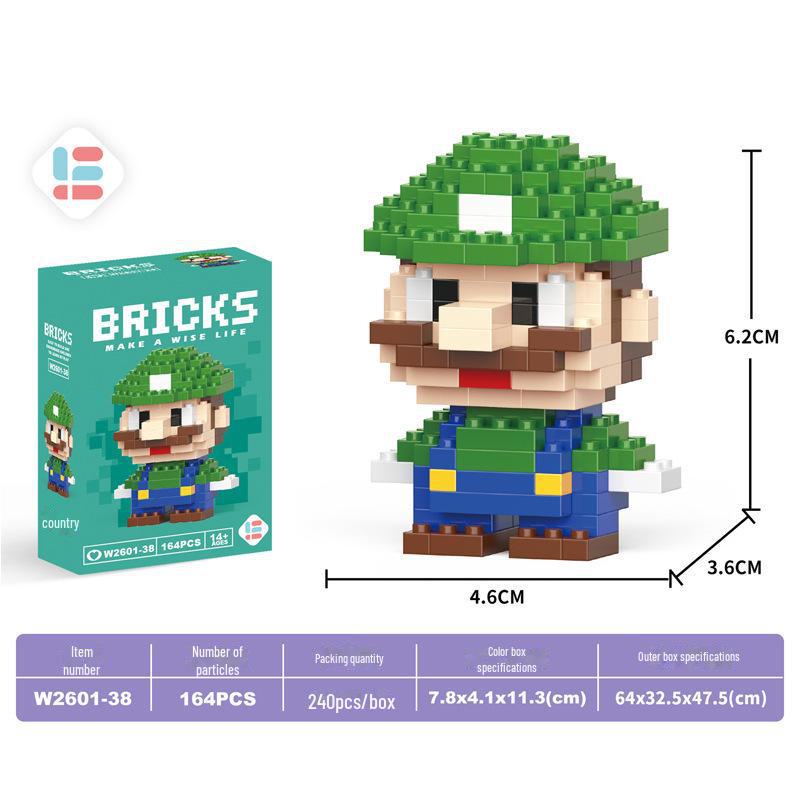 Строительные блоки из алмазных частиц «Китайский маджонг» Guochao — детский образовательный набор