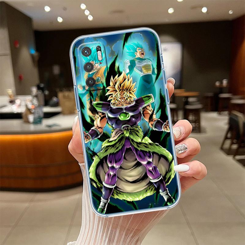 RE26 Dragon Ball Goku Transparent Phone Case for Motorola Moto Edge 20 30 40 50 S30 Fusion Ultra Pro Neo Lite + G200 G23