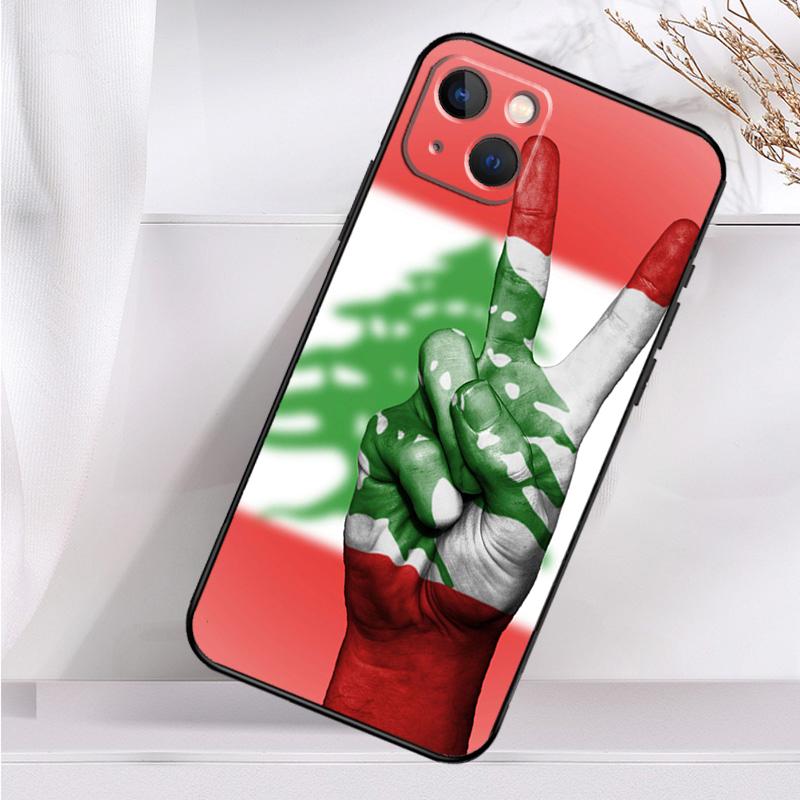 Lebanon Flag Map Case For iPhone 14 13 12 11 16 15 Pro Max Mini Cover X XR XS 8 7 14 16 15 Plus Accessories