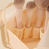 Waterproof Stand Cosmetic Bag Folding Design Makeup Brush Holder  Daily Makeup Organizer