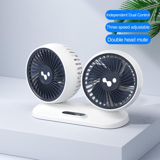 Удобный автомобильный охлаждающий вентилятор с 10 лезвиями, регулируемое тепловыделение