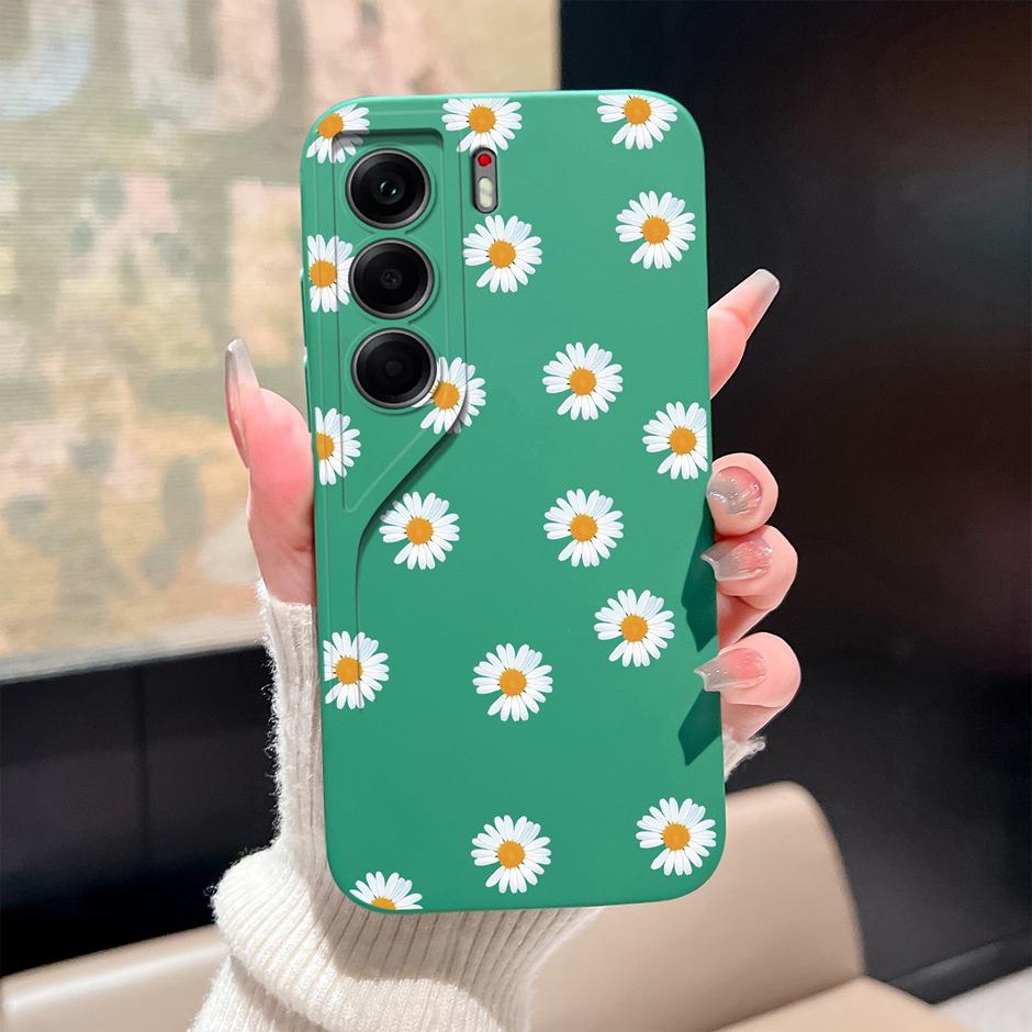 For Tecno Camon 40 Pro 4G 5G Case Cute Sweet Girls Cat Soft Silicone Protective Back Cover For TecnoCamon40 40Pro Fundas Bumper