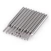 10pcs 1 8   Shank Tungsten Carbide End Mill CNC Engraving Tools Single Flute Spiral Bit