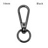 1pcs Metal Split Ring DIY KeyChain Lobster Clasp Bags Strap Buckles Hook Collar Carabiner Snap