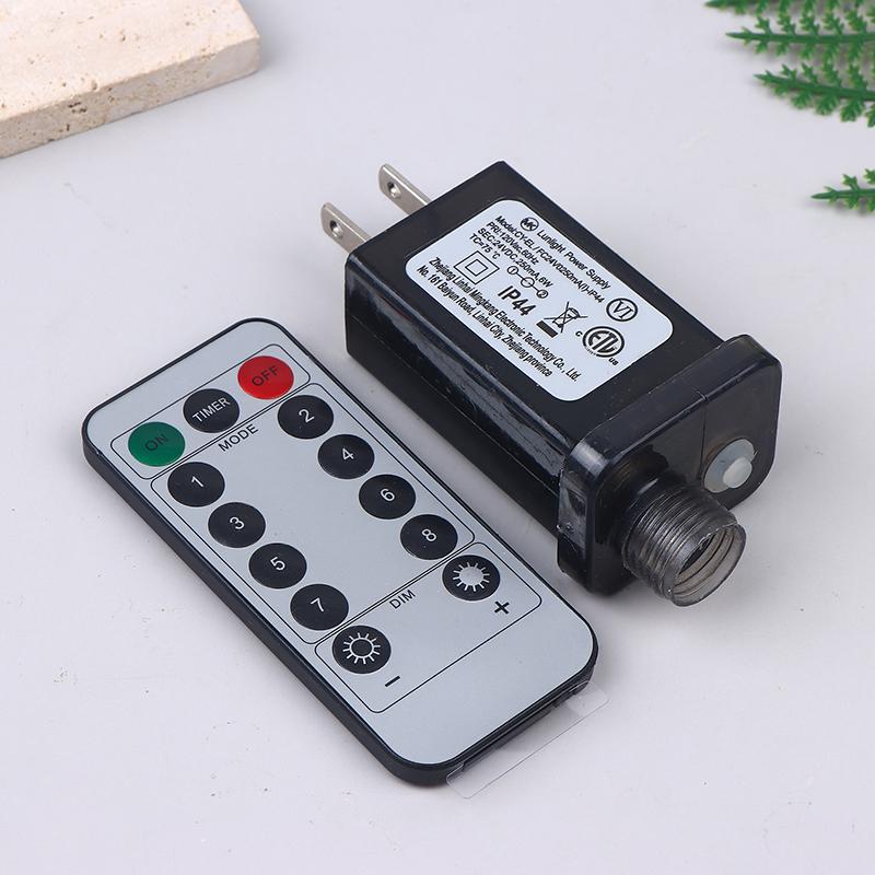 EU US UK Штекер AC 220V 110V на 31Vdc 6W 24V 5V Преобразователь Штекер Блок Питания IP44 8 Режимов Светодиодная Лампа Драйвер Переключатель Адаптер