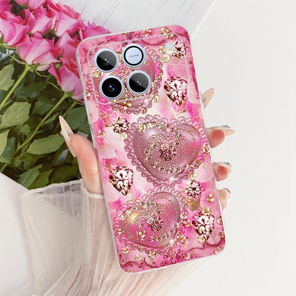 Clear Casing For Honor Win 5G AAP-AN00 Case For Honor Win 5G Cover Luxury Cute Cat Fashion Butterfly Cool Painted