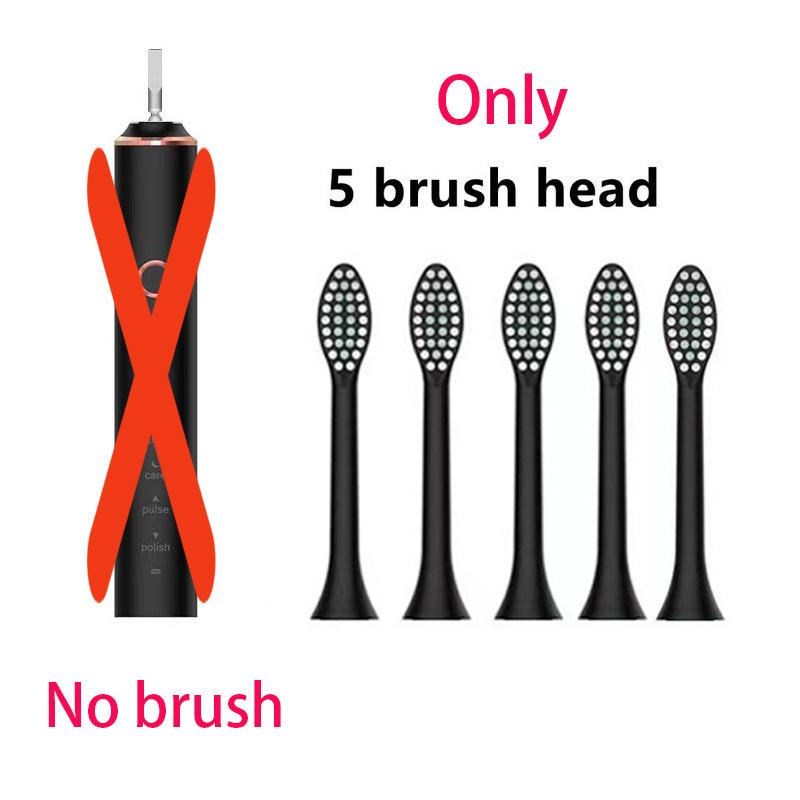 Sonic электрическая зубная щетка USB быстрая зарядка зубная щетка умный таймер перезаряжаемые зубные щетки сменные насадки набор для взрослых