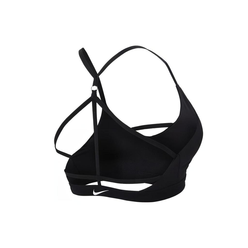 Nike Indy Jdi Низкоинтенсивная поддержка спортивный бюстгальтер без рукавов однотонный майка женское нижнее белье черный CD7125-010