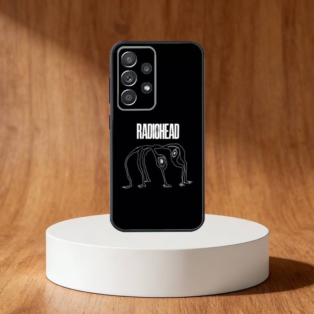 Classic R-Radiohead Rap Band Phone Case For Samsung S25,S24,S21,S22,S23,S30,Ultra,S20,Plus,Fe,Note,10,9,5G Black Cover
