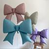 1PC New Striped Bow Balloon Bowknot Shaped Theme Aluminum Foil Matte Kids Birthday Party Decor Anniversary Event Decoration
