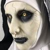 Маска ужасов монахини, шлем с капюшоном, Валак, страшные костюмы для косплея на Хэллоуин, реквизит для вечеринки