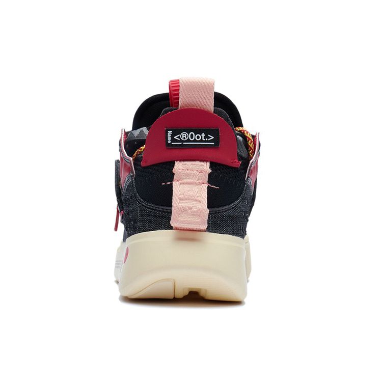Li-Ning Wudao Ace Fabric Leather One-Piece Weave Anti-Slip Sports Casual Shoes Men Sneakers Cold-Sand-Black AGWR019-2