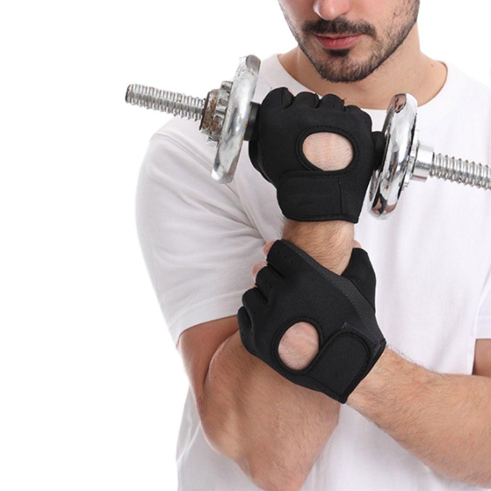 Back Bodybuilding Training Fitness Gloves Dumbbells Gloves Fitness Gym Mittens Weightlifting Gloves