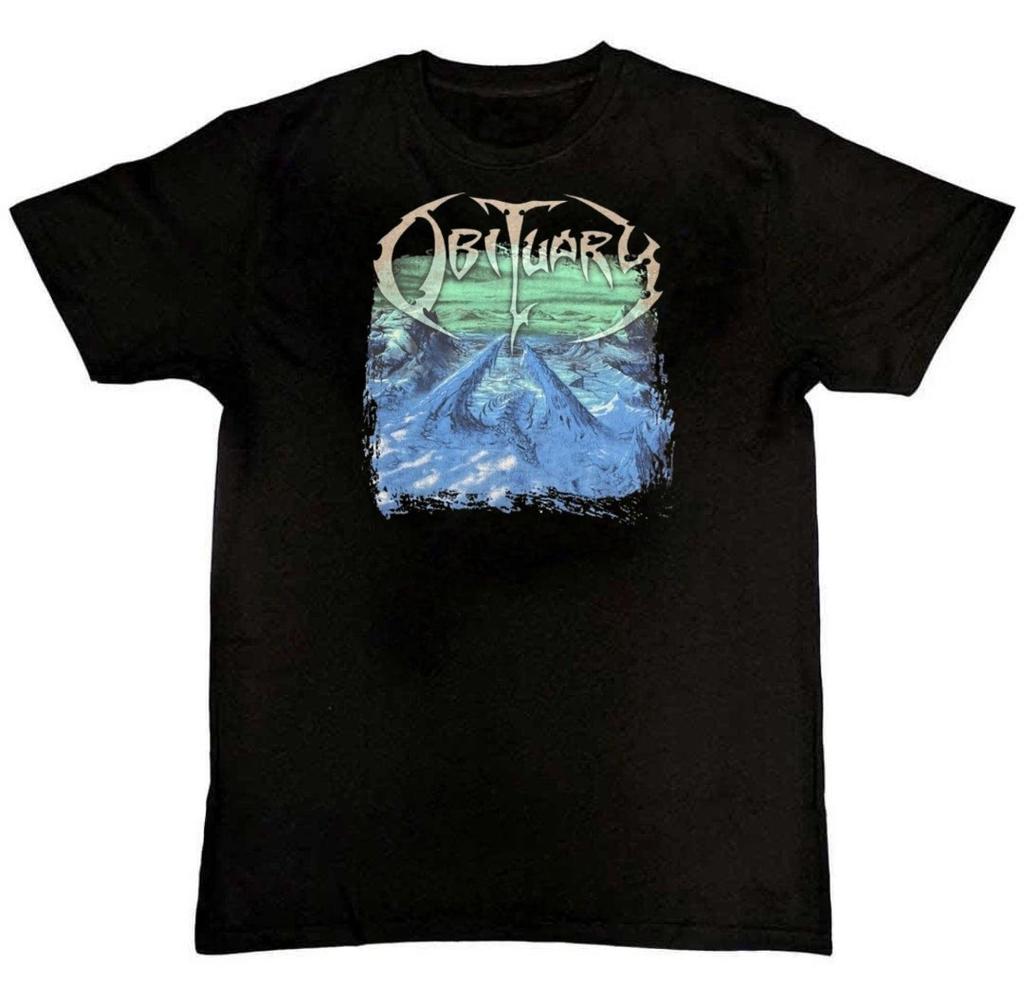 Obituary Frozen In Time Concert Graphic Print T-Shirt