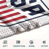 USA football Printed Flannel Blanket, soft throw for bedroom sofa, washable,soccer fan merchandise, great gift.