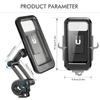 New Adjustable Retractable Bike Phone Holder 360° Rotating Waterproof Anti-Shock Bike/Motorcycle Phone Mount Touchscreen