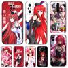 Black Tpu Case For Xiaomi Redmi 9T Note 9T Note 10 8 8T 7 5G 4G Pro 10S Spduak High School Rias Gremory