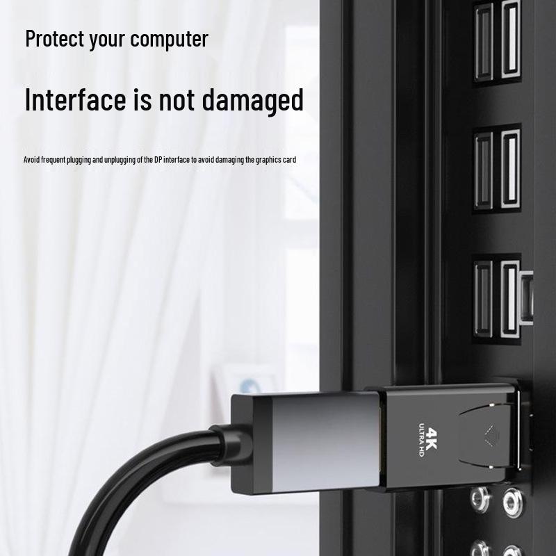 Адаптер DisplayPort 4K на HDMI для телевизора/монитора