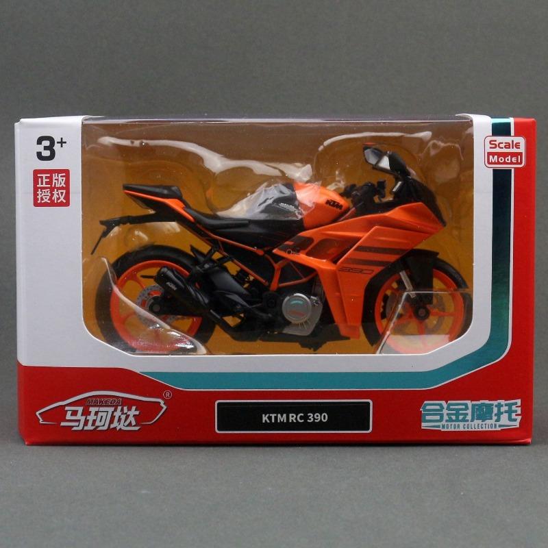 Симуляция 1/12 KTM RC390 Сплав Внедорожный Мотоцикл Модель Коллекция Украшение Металлическая Модель Мотоцикла Подарок Парню