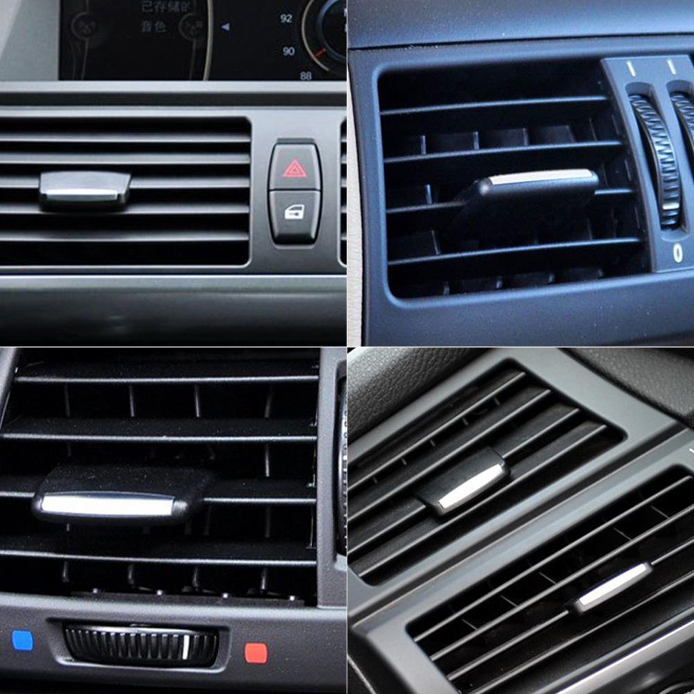 Car Air Conditioning A/C Air Vent Outlet Panel Grille Paddle Car Modification Accessories for BMW X5 E70 X6 E71