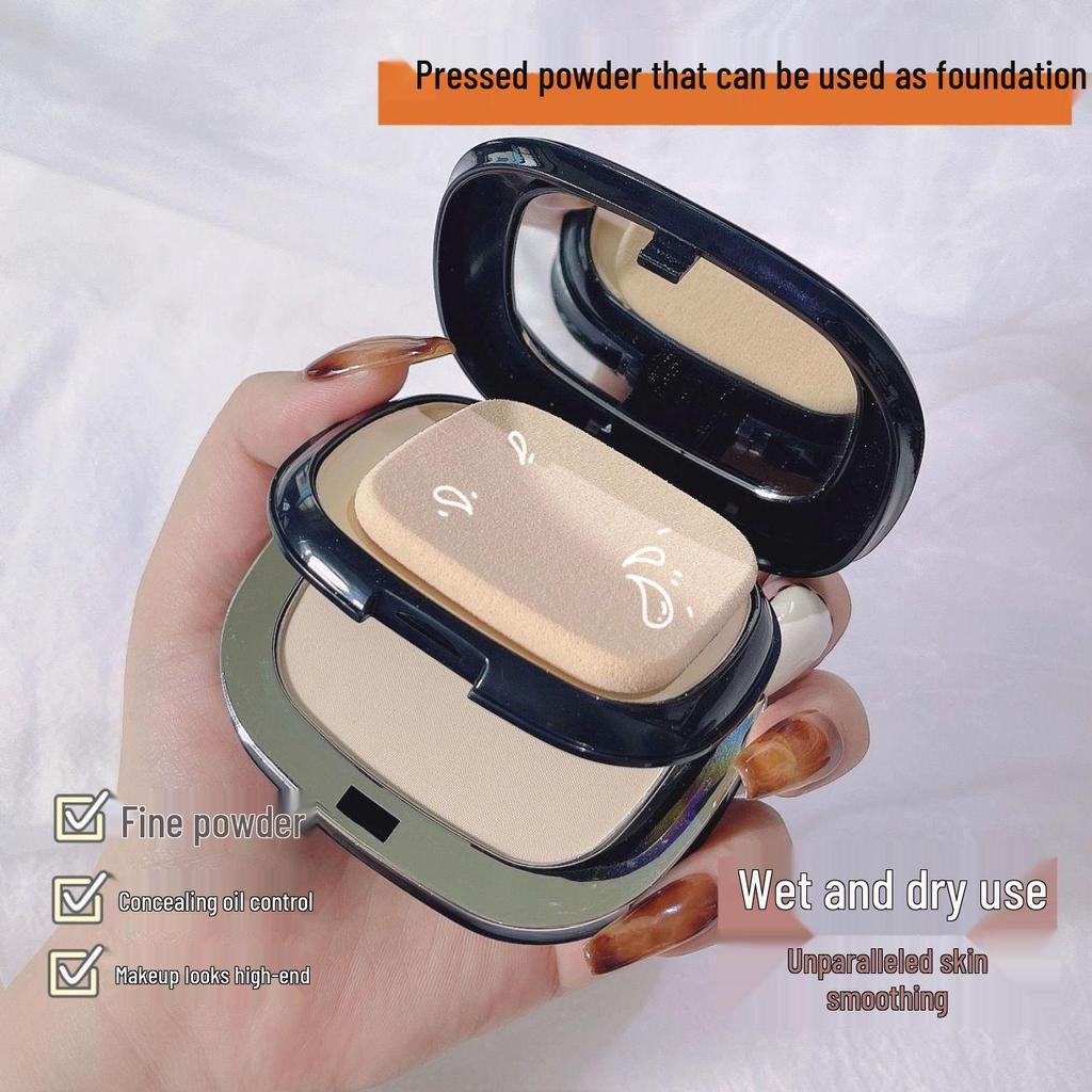 Пудра Yabang Light & Flawless с двойным слоем: Консилер, Контроль жирности, Водостойкий, Стойкий, Сухое/Влажное нанесение, Тональная основа, Пудра для коррекции и закрепления макияжа.