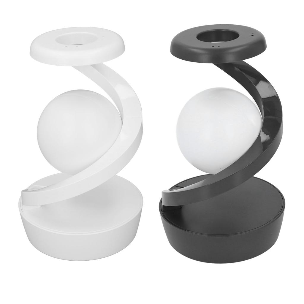 Modern Spiral Bedside Lamp Innovative 3D Visual Levitation Ball LED Table Lamp for Bedroom Living Ro