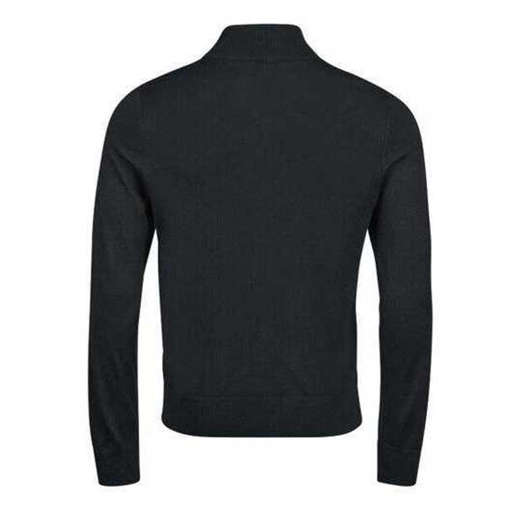 Tee Jays Mens Knitted Full Zip Tailored Cardigan