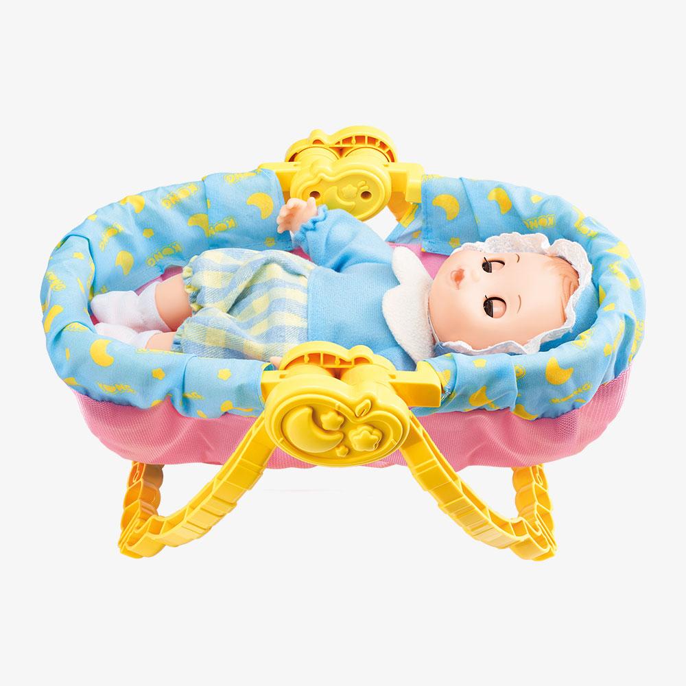 Young Toys Kongsuni & Kongkongyi 5-в-1 Трансформируемая корзина-люлька для куклы
