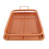 Kitchen Stainless Steel Fries Food Detachable Oven Mesh Oil Strainer Frying Basket Baking Tray