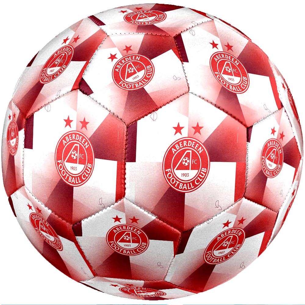 Aberdeen FC Size 5 Standard Football Durable Training Match Soccer Ball for Adult Outdoor Sports