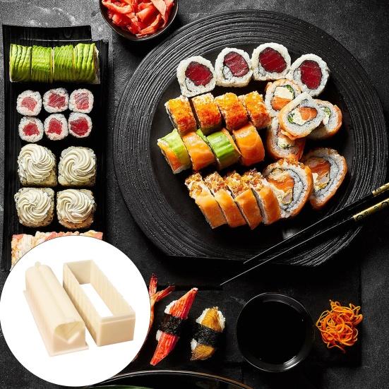 1 комплект, прочная удобная форма для приготовления суши, универсальный инструмент для приготовления суши «сделай сам», наборы форм для суши для домашней кухни