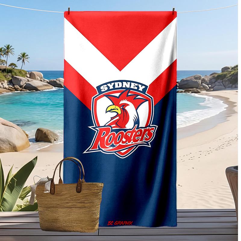 Stray Printed Beach Towel Quick Dry Soft TowelPortable Large Rectangular Beach Blanket for Travel Swimming Pool