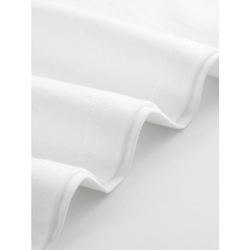 Европейские размеры Женская забавная футболка с принтом | Повседневный топ с коротким рукавом, круглым вырезом, свободного кроя, можно стирать в машине для комфорта в любое время года