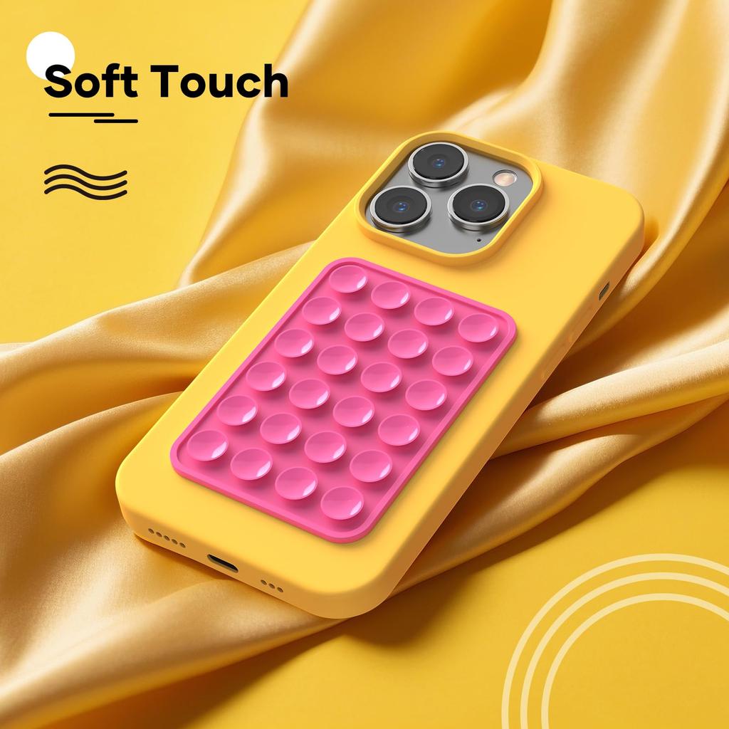 Подложка из силикона с присоской для мобильного телефона, присоска с клеевой основой из силиконовой резины с присоской для фиксированной подложки