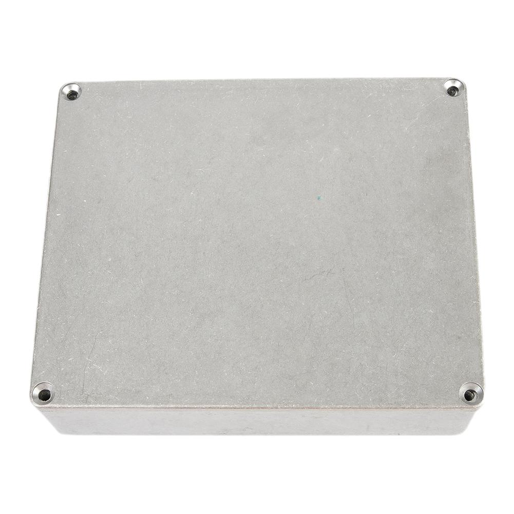 Корпус Эффекты Педаль Инструменты Серебристый IP54 1032L 125B/1590LB/1590DD 1590A/1590B/1590BB 1шт 4мм Гитарные Эффекты Горячая Распродажа
