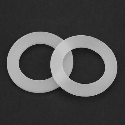12 шт. Силиконовые прокладки Плоские, Плоская нейлоновая прокладка 40 мм н.д. Шайбы Резиновое уплотнительное кольцо Уплотнительные шайбы Набор ассорти для уплотнения крана трубы водопроводного крана сильфона