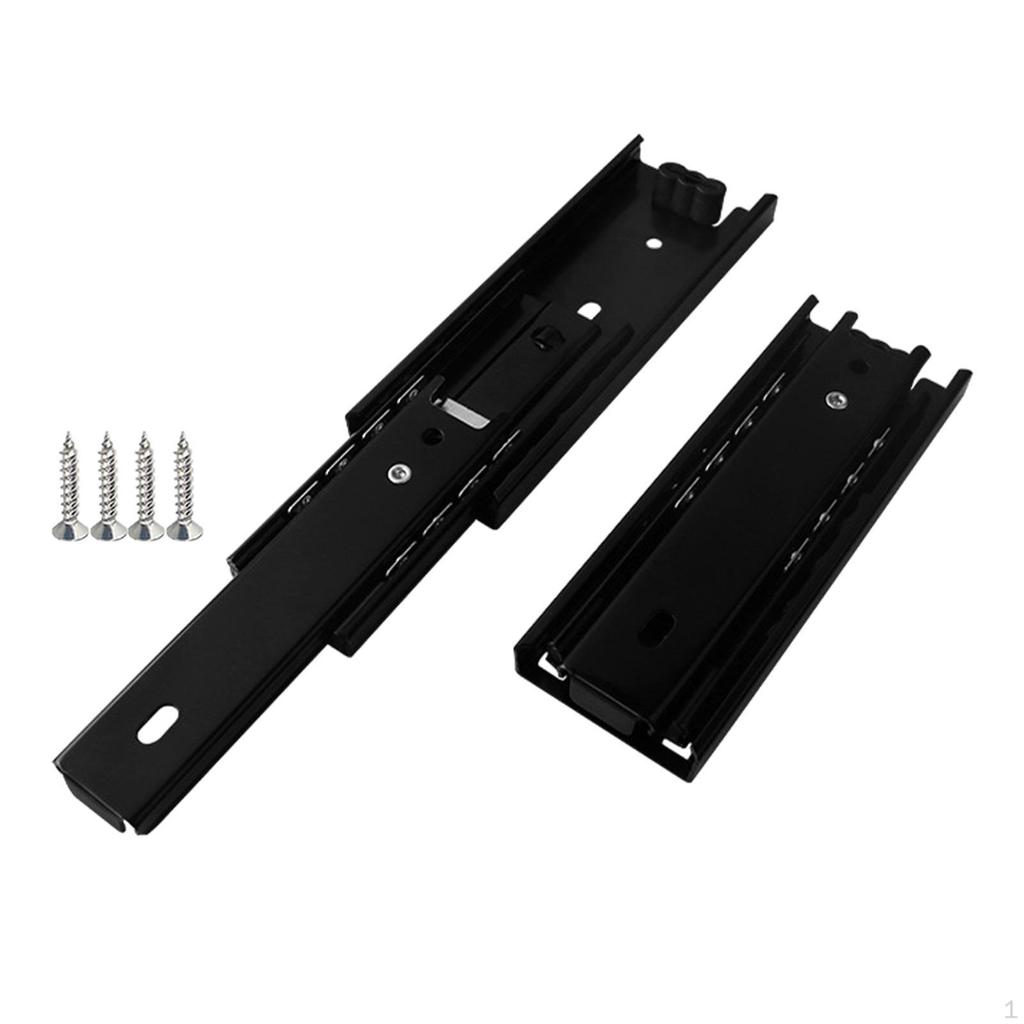 Cabinet Drawer Slide Rails, Practical, Sturdy, Silent, Easy Installation Guide, Guides
