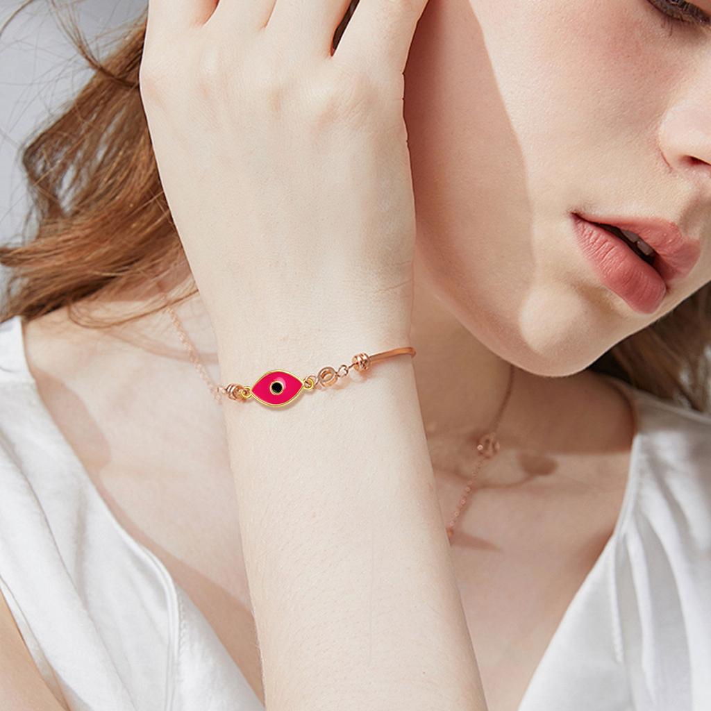 Подвеска-ожерелье и браслет с цирконием «Сглаз» для женщин, аксессуары для ювелирных изделий ручной работы, материалы для изготовления брелоков