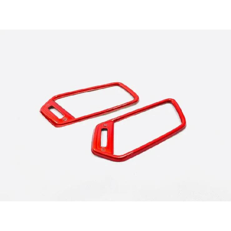 For Honda Accord 10th 2018 Car Switch Vent Outlet Air Condition Panel Control Trim Frame Stick 2PCs