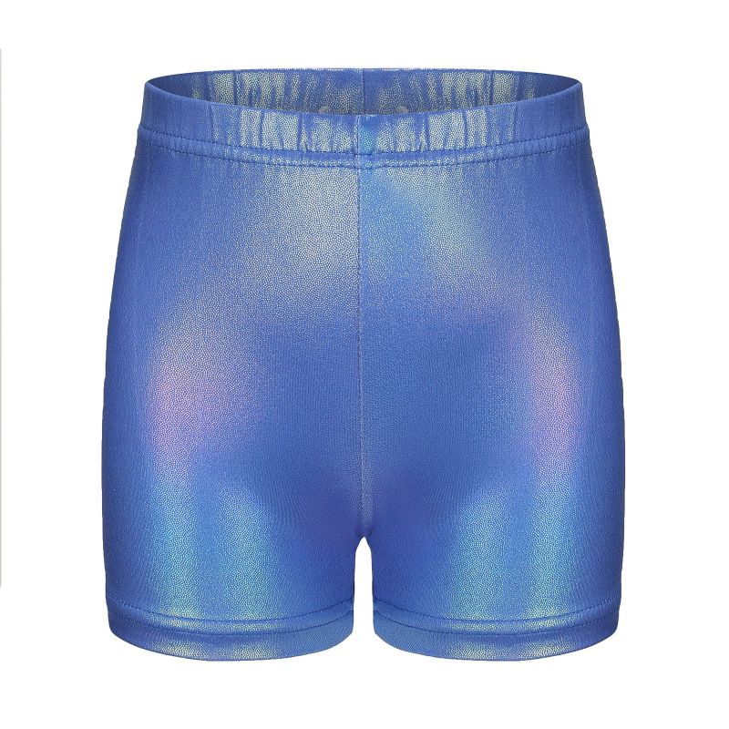 5-12 лет дети девочки гимнастическая форма комплект треугольный боди шорты и резинка для волос танцевальная одежда для выступлений