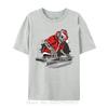 Sarcastic Christmas Skull Playing Dj On Year Fun T-Shirts Kpop T Shirt Cotton Tops Unisex Tshirt Clothing Fitness Tees