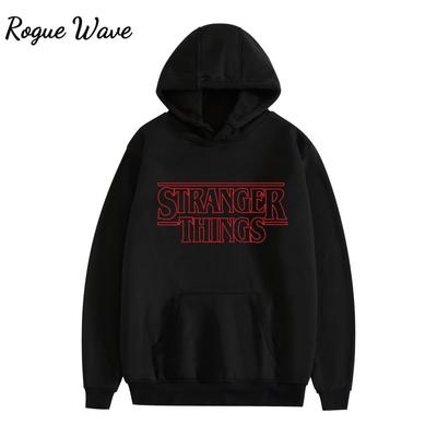 RogueWave Stranger Things Клуб Адского Пламени Монстр Модный Худи с Принтом - Парные Наряды для Семьи и Пар Повседневная Толстовка