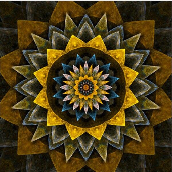 5d алмазная живопись Религиозная Мандала DIY Алмазная вышивка крестиком цветок домашний декор искусство рукоделие