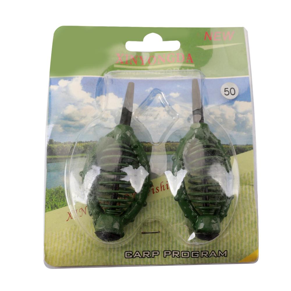 2 шт. Кормушка для ловли карпа, рыболовные приманки, клетки, крючки, оснастка, набор снастей для ловли методом, приманка, клетка, рыболовные инструменты