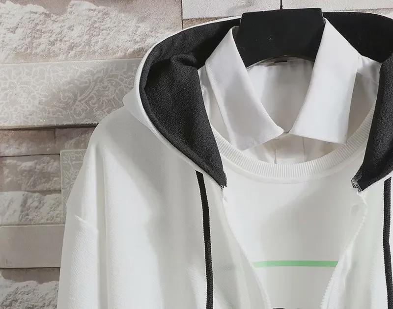 Trendy Korean Style Loose Hooded Cardigan: Spring/Autumn Long-Sleeve Casual Jacket for Students & Couples