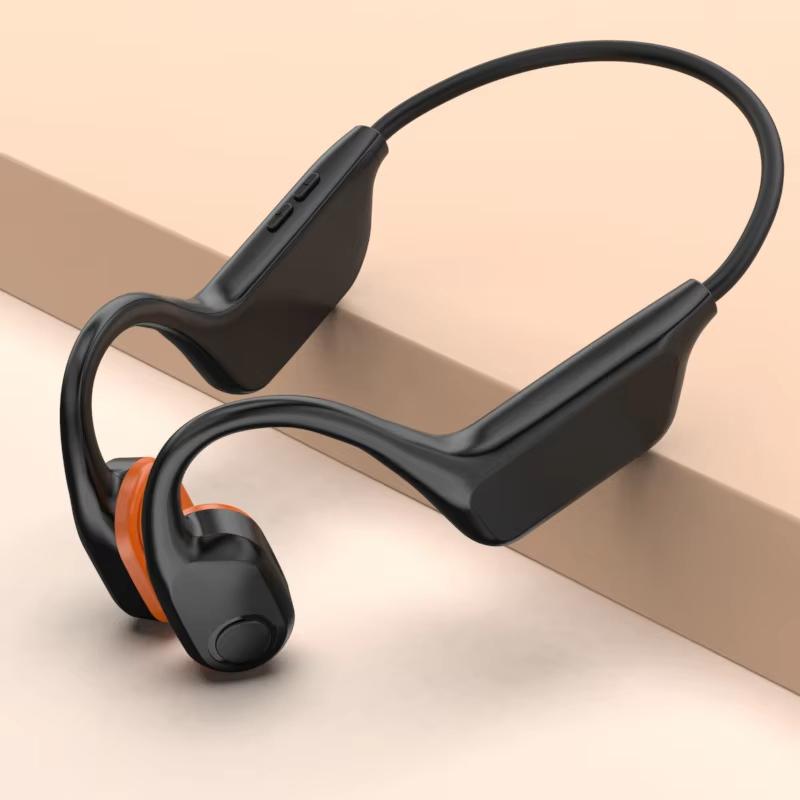 Open-Ear Bone Conduction Bluetooth Headphones with Extra-Long Battery Life Perfect for Running, Cycling Swimming Sports