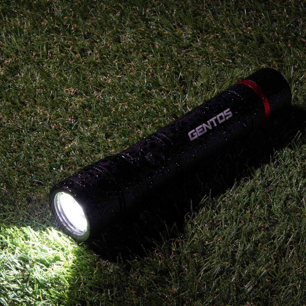 GENTOS Flashlight LED Light AA Powerful 600 Lumens Rexceed RX-022DS Handy Light Flashlight