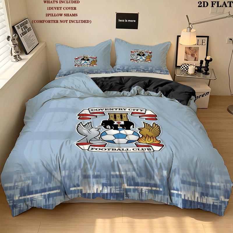 Coventry Citytowel Bedding Quilt Set Quilt Cover Pillowcase Home Decoration Birthday Gift (1 * duvet cover + 2 * pillowcase, without core)